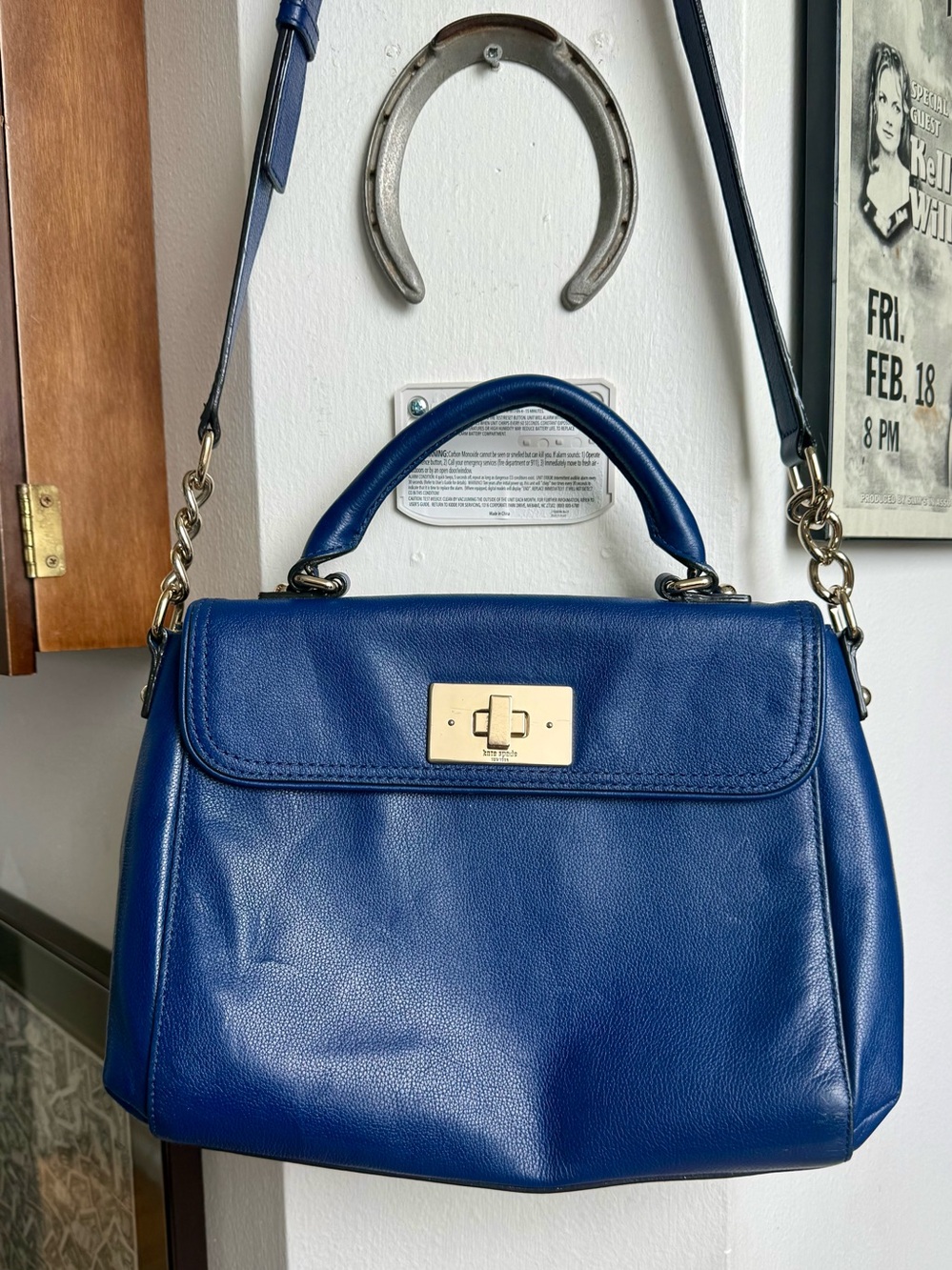 Cobalt Blue Kate Spade Handbag